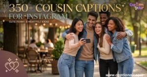 350+ Cousin Captions for Instagram: Cute, Funny & Heartfelt Ideas
