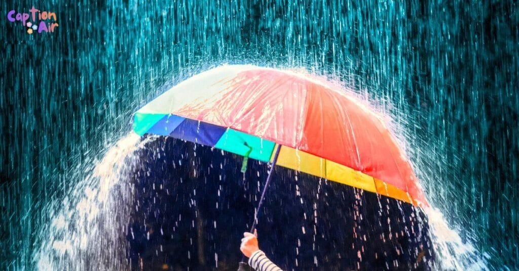 Best Rain Captions for Instagram