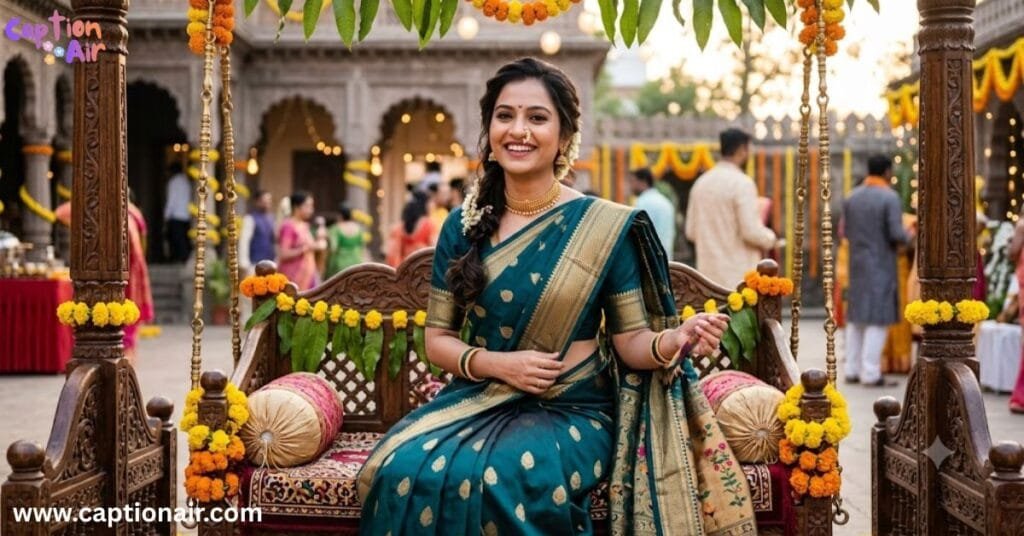 Best Saree Caption in Marathi ideas for stylish traditional saree photos