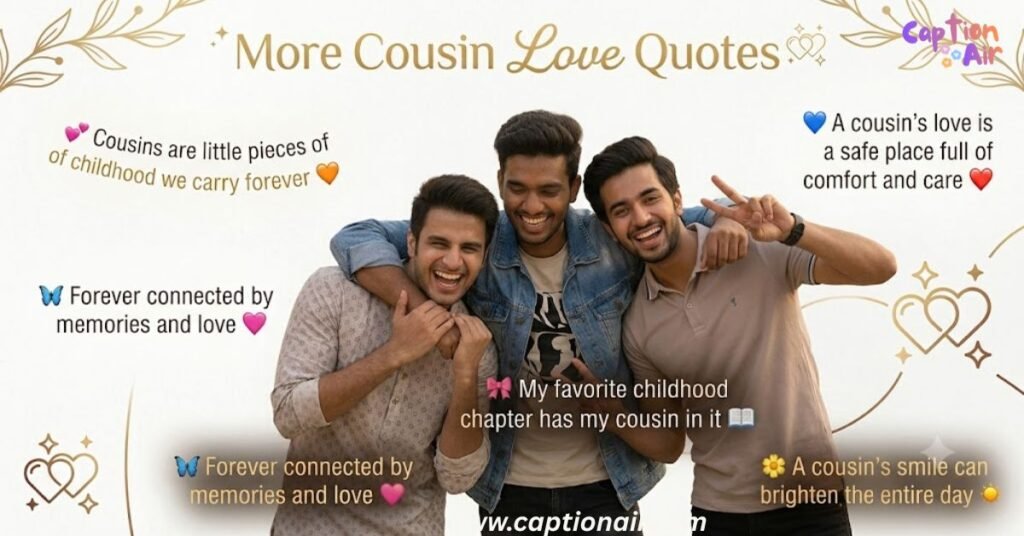 Cousin Brother Captions for Instagram