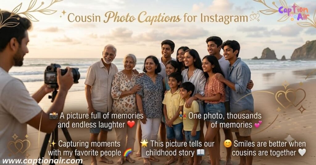 Cousin Photo Captions for Instagram