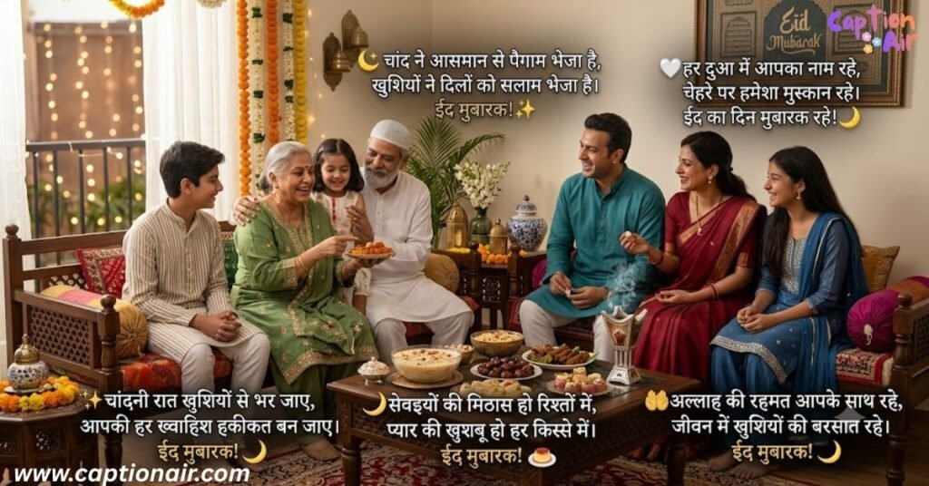 Eid Mubarak Shayari in Hindi