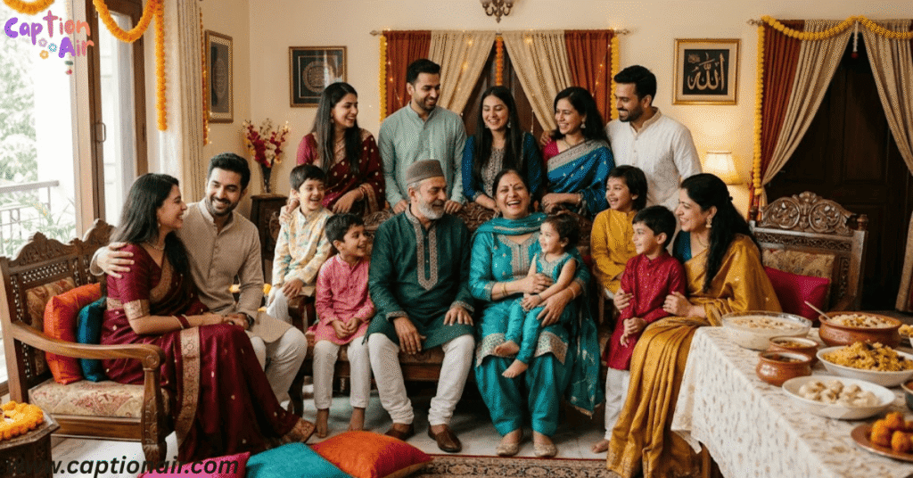 Family Eid Mubarak Wishes in Hindi