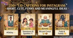 250+ Eid Captions for Instagram: Short, Cute, Funny and Meaningful Ideas