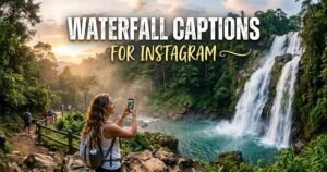 250+ Unique Waterfall Captions for Instagram That Make a Splash