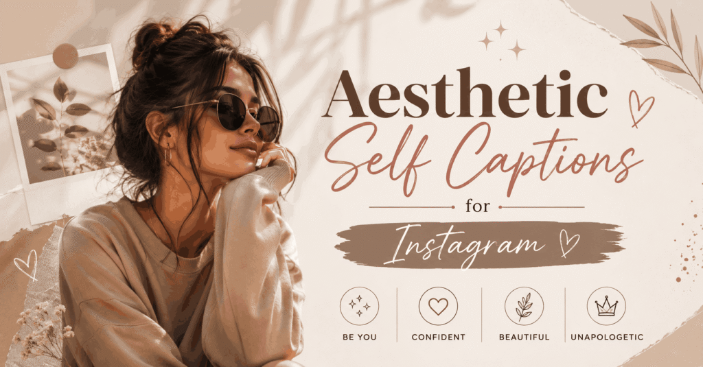 Aesthetic Self Captions for Instagram