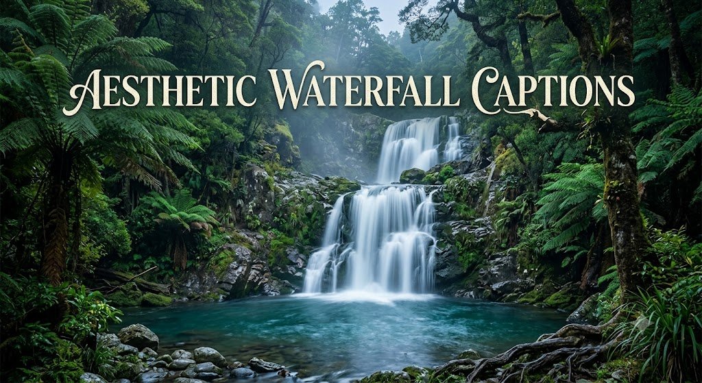 Aesthetic Waterfall Captions for Instagram
