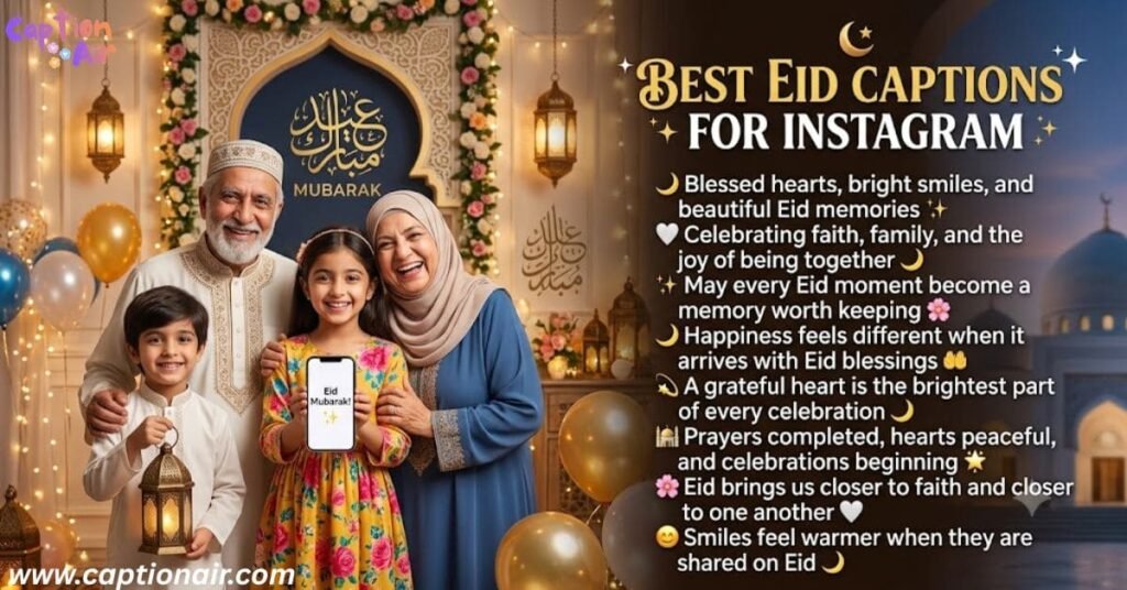 Best Eid Captions for Instagram