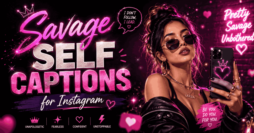 Savage Self Captions