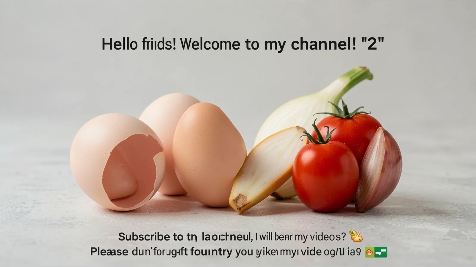 Hello friends! Welcome to my channel! 2 β illustrative visual for this section