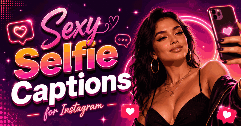Sexy Selfie Captions 📸
